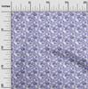oneOone Cotton Flex Blue Fabric Asian Paisley Sewing Material Print Fabric By The Yard 40 Inch