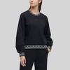 New FILA Sweatshirts Women's Jet Black F11W344209FBK