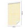 Wallpaper Fabric Pattern Cream and White for Living Room and Bedroom 50x1000