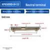 Meilan Zinc-Plated Ground and Terminal Block Screw, Blue/White Copper XP6509D