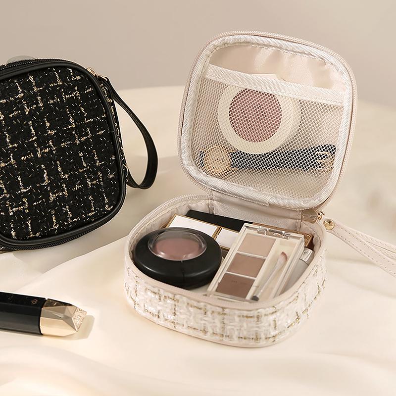 Przenośne Damskie Mini Kosmetyczki Dziewczęce na Makijaż Szminki Saszetka do Przechowywania Wielofunkcyjna Zewnętrzna Podróżna Saszetka do Przechowywania