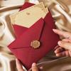 10pcs Vintage Color Envelopes Letter Writing Stamp Wax Seal Stickers Postcards Wedding Gift Wrap Envelopes Korean Stationery