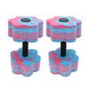 1/2Pcs Water Aerobic Dumbbells Set High-Density EVA Foam Fitness Barbells Lightweight Pool Weights Dumbbells