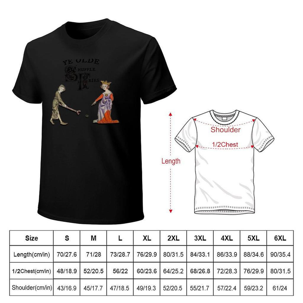 Ye Olde Shuffle Fries TShirt tshirts personalised hippie clothes mens t shirts pack