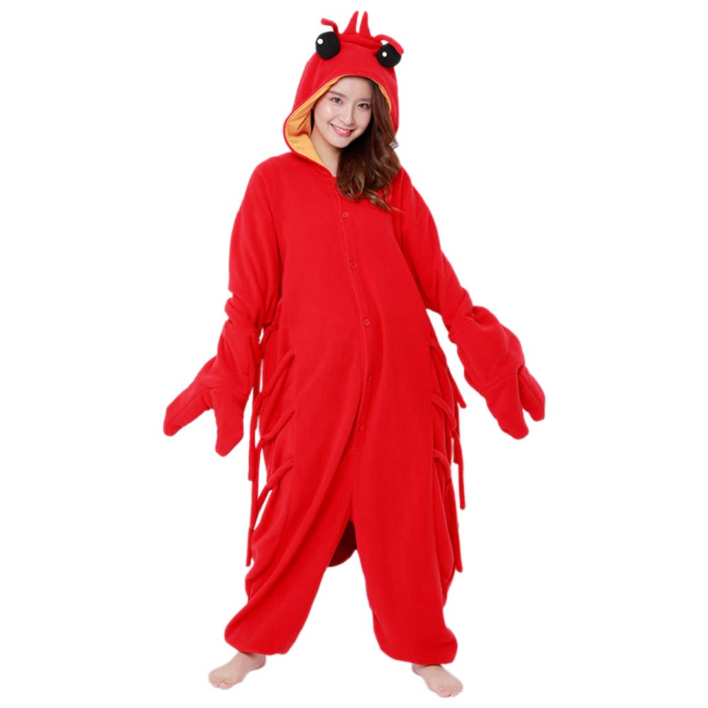SAZAC Fleece Animal Kigurumi Lobster