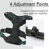 No Pull Dog Harness Large Dog Harnesses Heavy Duty Reflective Easy Control Handle for Large Dog Walking Medium Dogs Pet Supplies