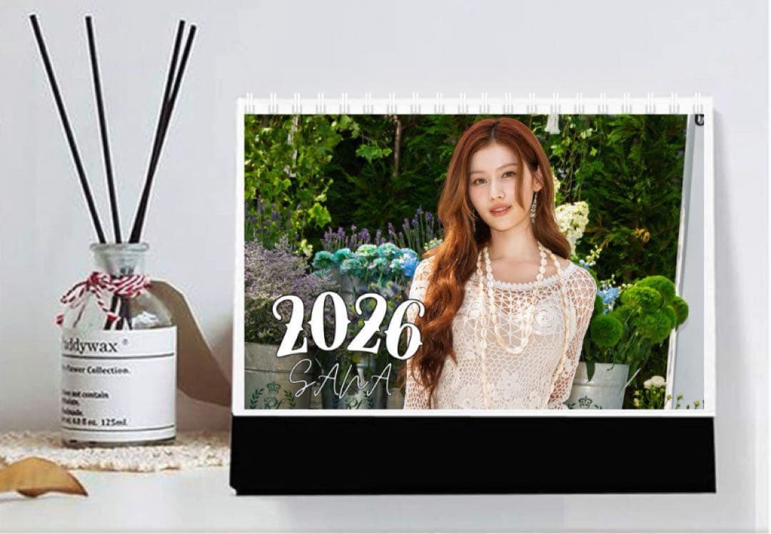 [USED] Twice Sana 2026 New Desk Calendar Korean Goods Twice