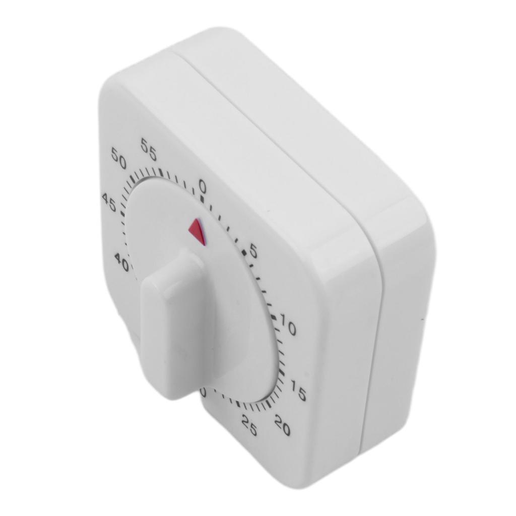 Loud and Clear Alarm Kitchen Timer 60 Minute Countdown Mechanical Design Portable for Study Sports Naps Essential Kitchen Tool