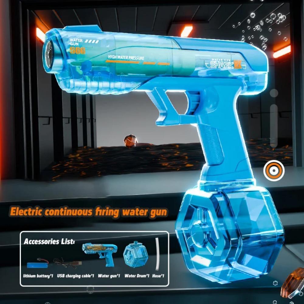Summer Outdoor Beach Swimming Pool Party Toy Full Automatic Electric Water Gun High Capacity Water Pistol Fight Game For Kid