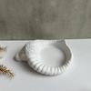 Exquisite 3D Bull Horn Ashtray Plaster Silicone Mold for Office Desk Ornament