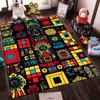 Colorful Bohemian Abstract Geometric Pattern Carpet for Home Decor Suitable for Use As an Anti-slip for Living Room Bedroom Sofas
