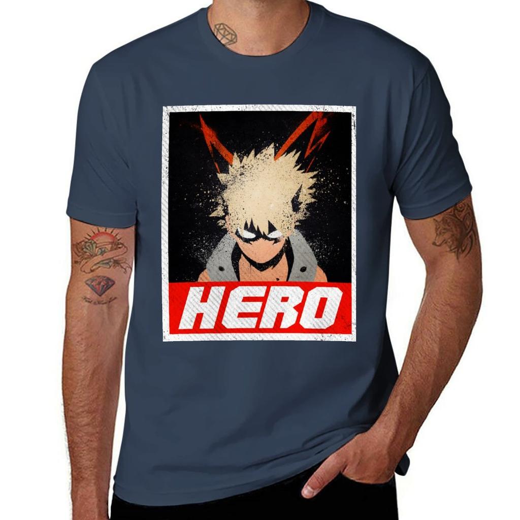 Hero TShirt Animal Prinfor Boys Funnys Mens Clothing