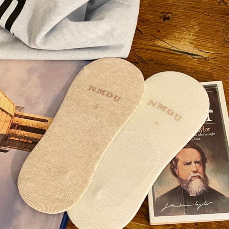 NMOO.OU BASIC MUJI FAKE SOCKS (5colors)