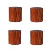 4 Stück/Set Schlankes Holzpolster Tragbare Holzplattform Langlebige Holzmatte Kompaktes Holzpolster Langlebig für Lautsprecherzubehör