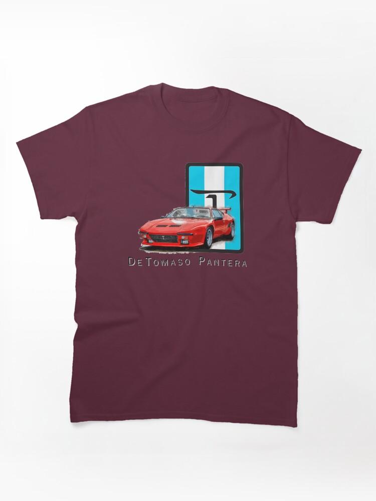 Pantera Red De Tomaso Pantera Classic Unisex T-Shirt