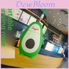 Creative Cartoon Mini Avocado Insulated Travel Mug With Carrying Rope For Kids And Outdoor Use