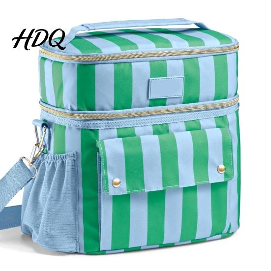 Picnic Insulated Bag Insulation Lunch Bag, Leakproof Portable Cooler Tote Large Capacity
