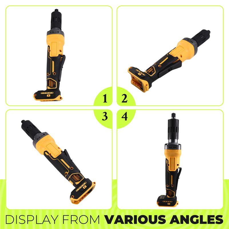 A20F-Brushless Angle Grinder For Battery(No Battery) Flat Head Angle Grinder Bare Machine Tool Cutting Machine