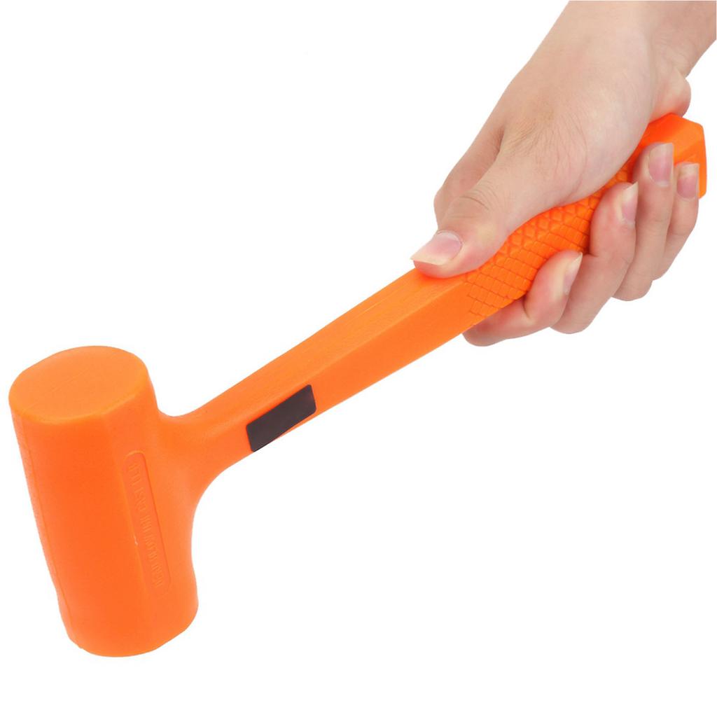 Practical PVC Rubber Soft Face Dead Blow Hammer Installing Tool (0.5LB)