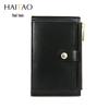HAITAO Women's Pearlescent Korean Wallet: Compact Zipper Bag with Multi-Card Slots and Coin Purse.
