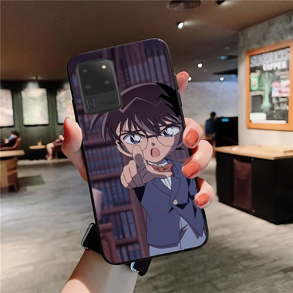 Detective Conan Anime Phone Case For Samsung S 9 10 20 21 22 23 30 23plus Lite Ultra FE S10lite Fundas