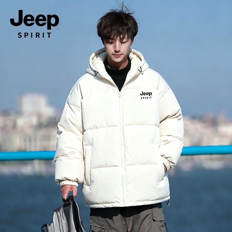 JEEP SPIRIT Men's Hooded Winter Padded Jacket