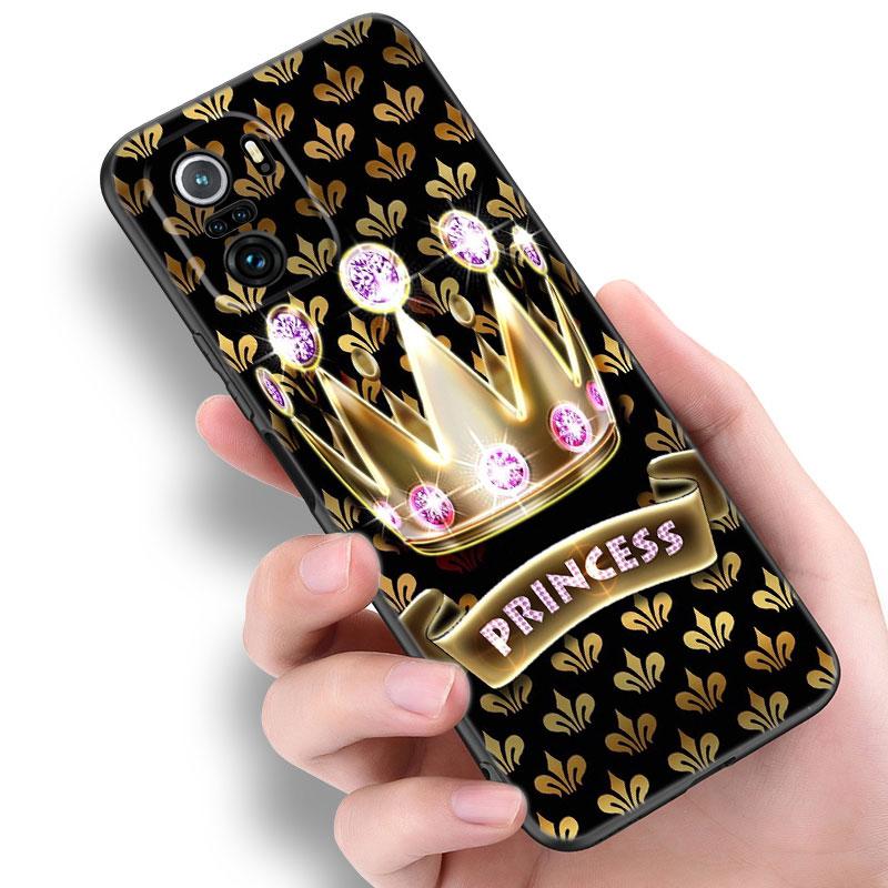 Husă Telefon Diamant Cristal Pentru Xiaomi Redmi Note 5 6 9T K20 K40 K50 Pro 7A 8A 9A 9C 9i 10A 10C A1 S2 Husă Moale TPU Negru