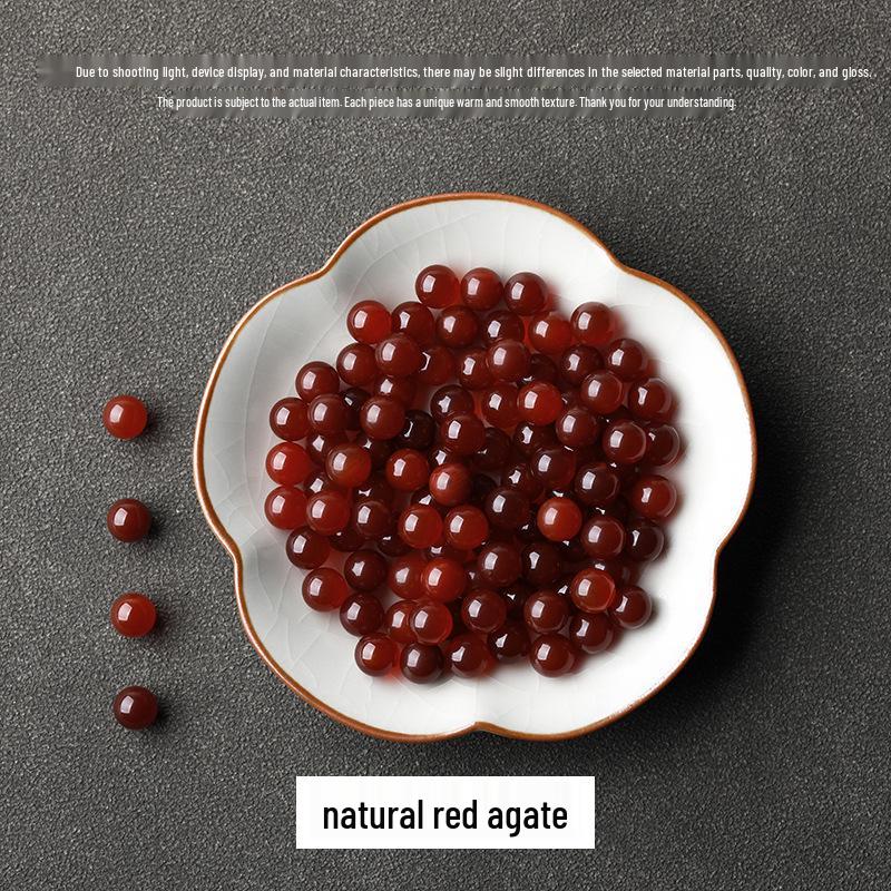Pedras Soltas de Jade Ágata de Cristal Natural para Acessórios de Joias DIY