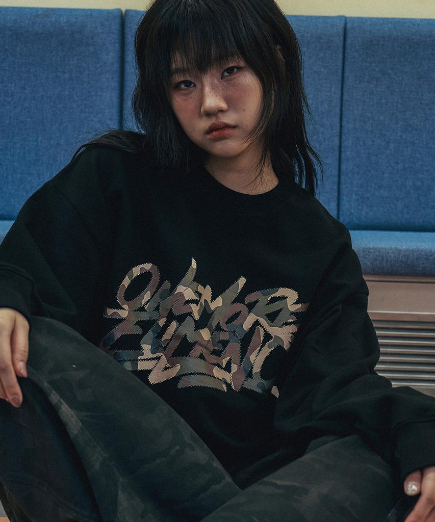 ELIMENO [Set] El Record Label Half Chance Sweatshirt 2-Piece Package