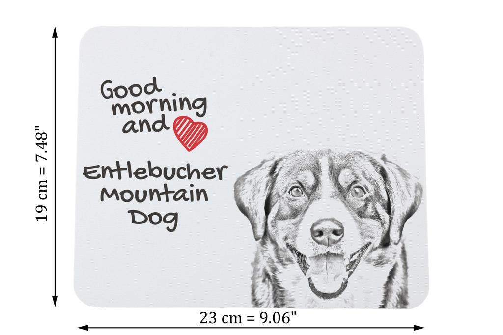 Entlebucher Mountain Dog – Mouse pad with print, personalized dog-themed mouse pad | Art-Dog