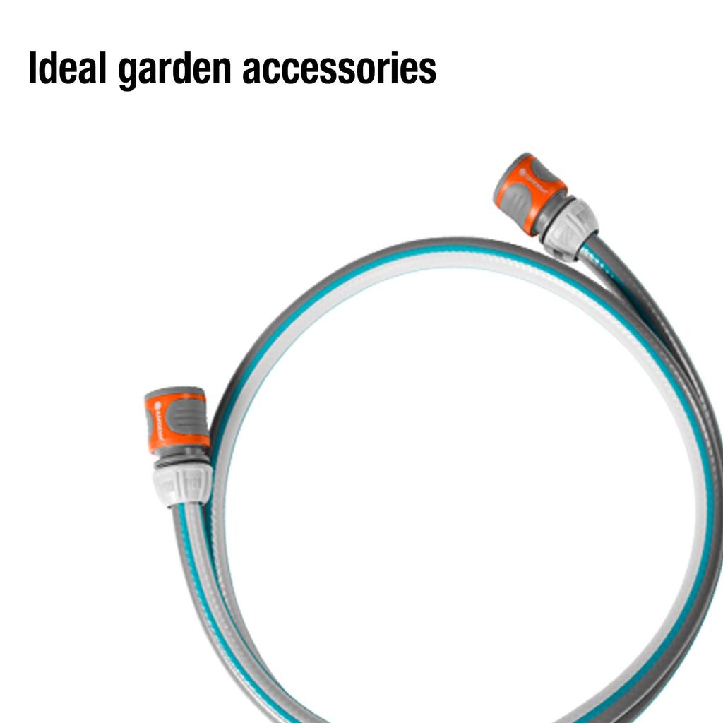 GARDENA Classic Hose Connector Set Product Up to 12 Years 13mm, 1.5m Length, 18011-20, Warranty