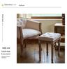 Modern European Solid Wood Shoe Bench - Retro Dressing Stool & Bedside Footstool