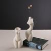 Handmade Household Ornaments Ins Human Body Plastic Art Vase Nordic Household Decoration Ceramic Vase Sculpture White Porcelain
