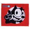 Marushin Felix Cat Gum Felix the Black Cat Movie Mini Cotton 4755017800 Handkerchief, Towel, Towel, Handkerchief,