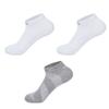 3 Pairs/Lot Men's Cotton Breathable Socks Sports Socks Slash Mesh Casual Athletic Cut Short Summer Thin Short Ankle Sock