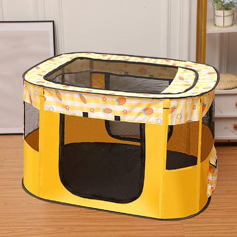 Breathable Folding Pet Cage Portable Dog Enclosure Sturdy Cat Delivery Room  Camping