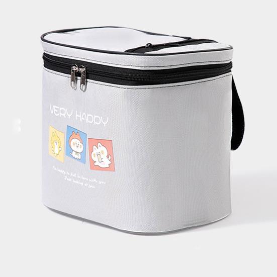 Bike Head Bag Waterproof Design Large Capacity Front Hanger Bag Easy Installation Cartoon Pattern Cycling Pouch