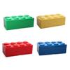 New Creative Storage Box Building Block Shapes Plastic Saving Space Box Superimposed Desktop Handy Office Supplies