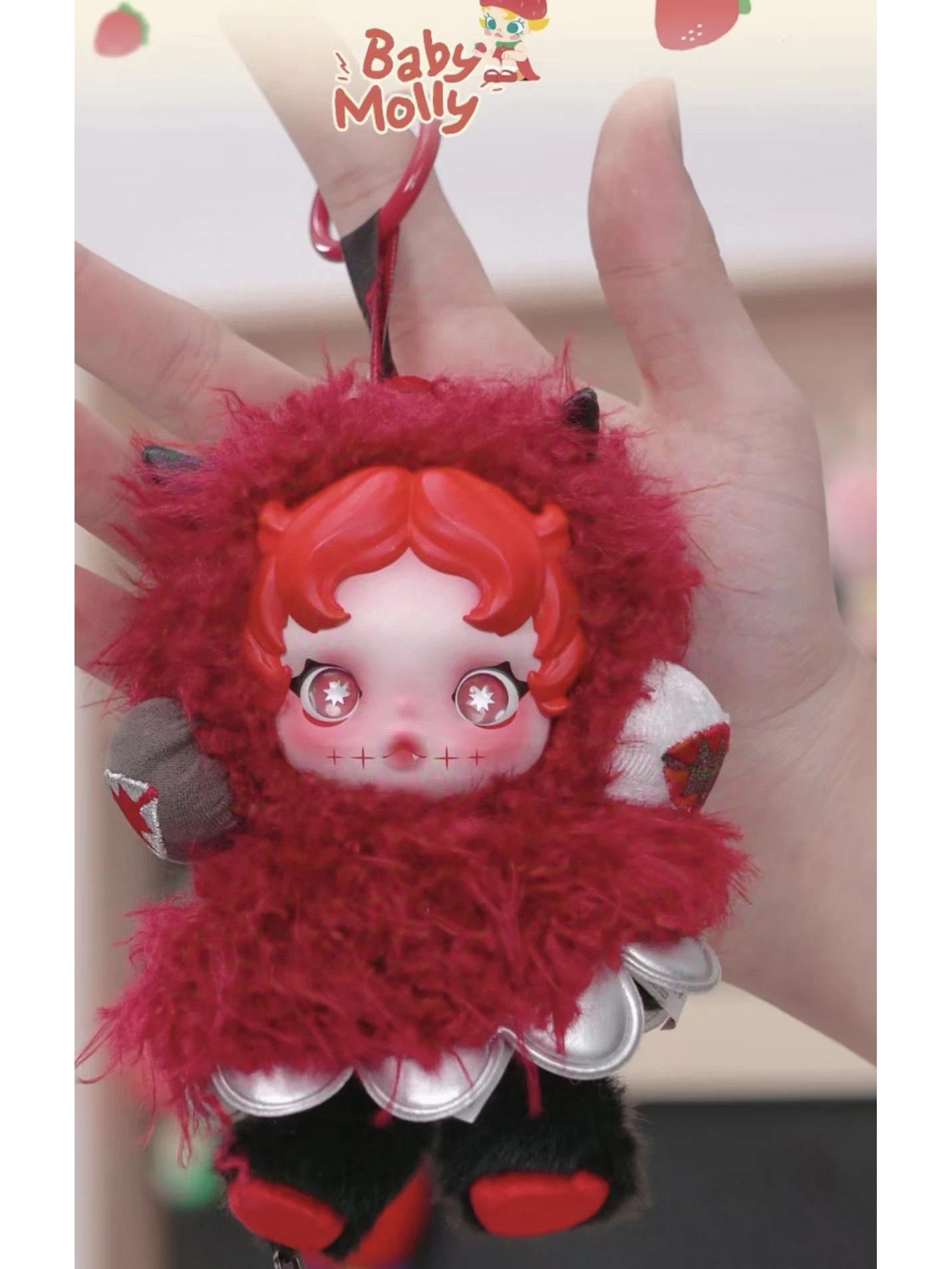 SKULLPANDA 3.0 Серия «Бессонный театр»: Подвеска-плюшевая кукла для сада, легкое плетение, винил