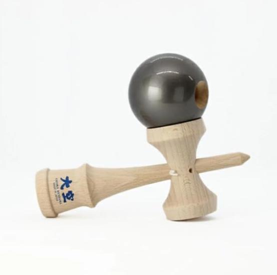 Yamagata Kobo OOZORA Premium Kendama Certified by the Japan Kendama Association for Competition Use (Gunmetallic),