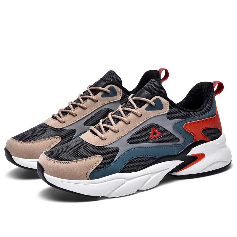 Original Design of Men's Platform Elevating Shoes Fashion  Casual Comfortable Sports Shoes