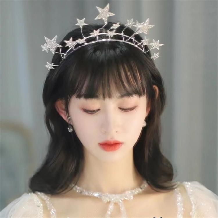 Bridal Headband Wedding Tiaras Bride Tiaras For Wedding Star Tiaras Headband