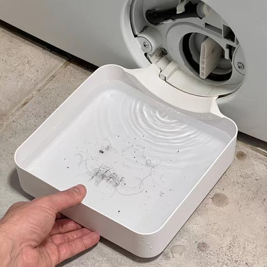 Large Capacity Water Tray Front-Load Washing Machine Drain Pan, Universal Drainage Tray, Floor Protection Washer Collector for Basements, Apartments,