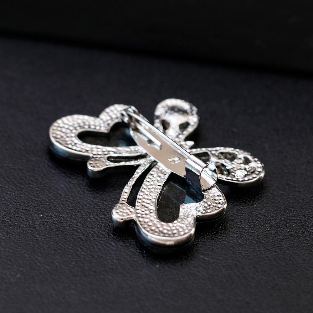 Fashion Retro Alloy Shell Brooch Creative Animal Shape Women Broochpin