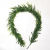 Artificial Christmas Wreath: Soft PE Pine Needles & Cypress with Norfolk Pine Greenery
