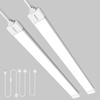 WNSNOU 40W Fluorescent Light, Straight Tube, Weatherproof, No Installation Required, Convenient Plug-in, Integrated LED Base Light Fixture, LED Lamp