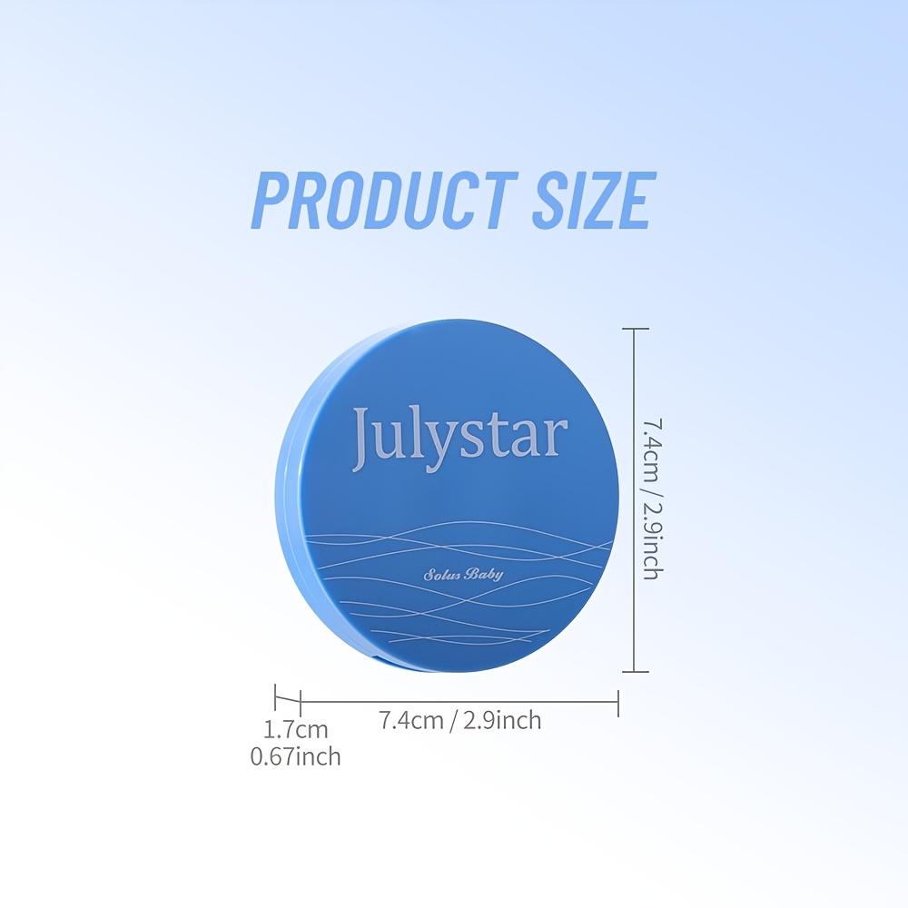 JULYSTAR Matte Face Setting Powder Oil-control Lightweight Radiant Foundation Pressed Powder Face Full Coverage Makeup Cosmetic