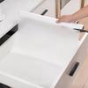 Zhishi Trimmable Transparent Dotted Thin Cabinet Drawer Mat