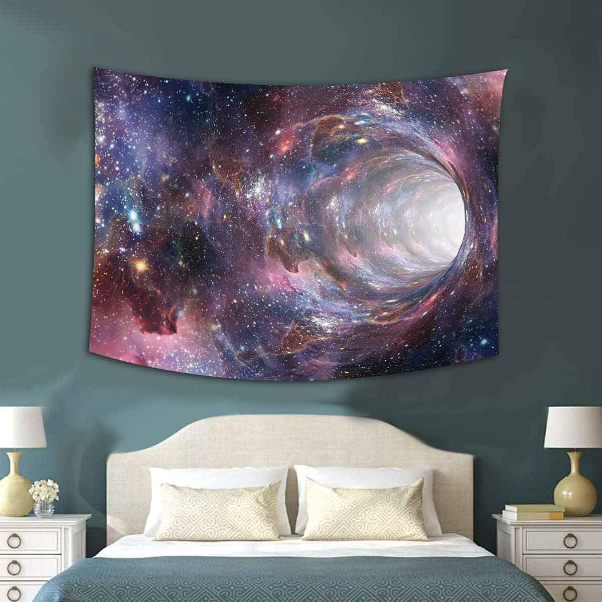 Tapestry universe simsanta black holes galaxy 75x100 чёрный