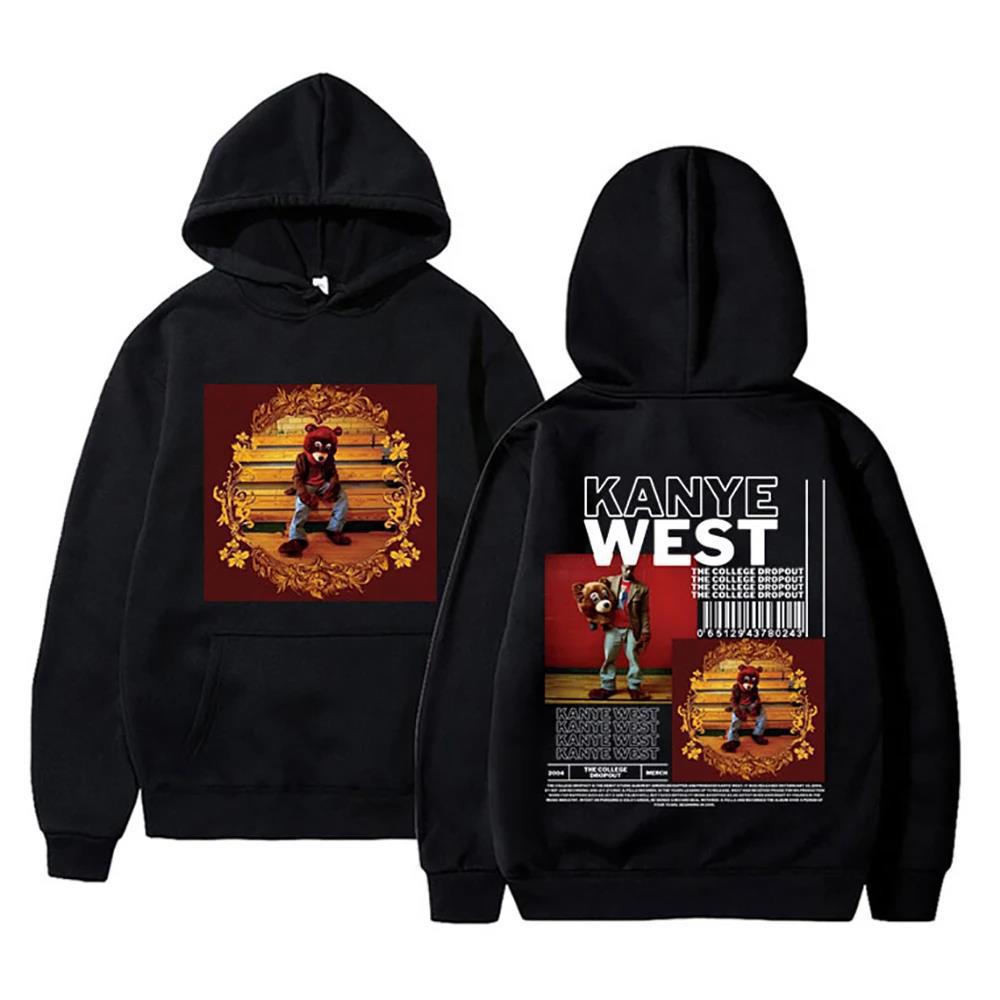 Kanye Beer Fleece Sweatshirts Men Women Casual Hoodies Unisex Autumn Winter Fleece Streetwear